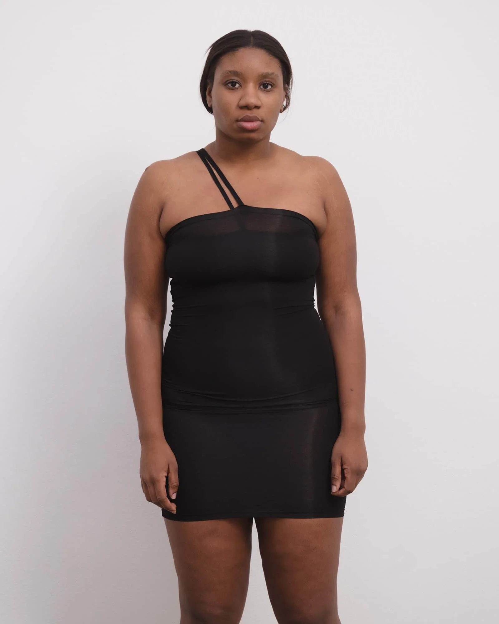 Nida One Strap Slip Dress - Bamboo Lyocell - 1