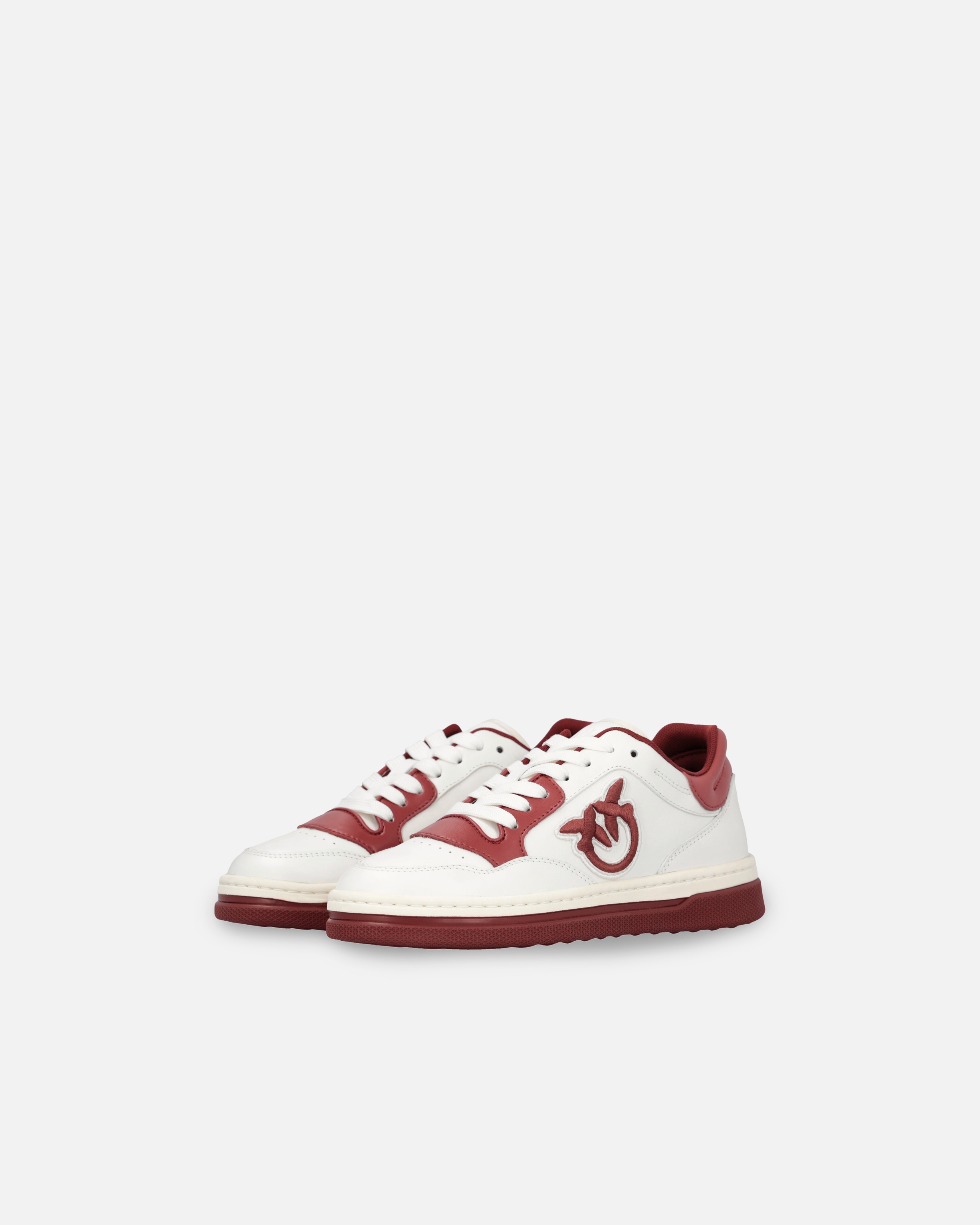 TWO-TONE SNEAKERS WITH LOGO EMBROIDERY - 6