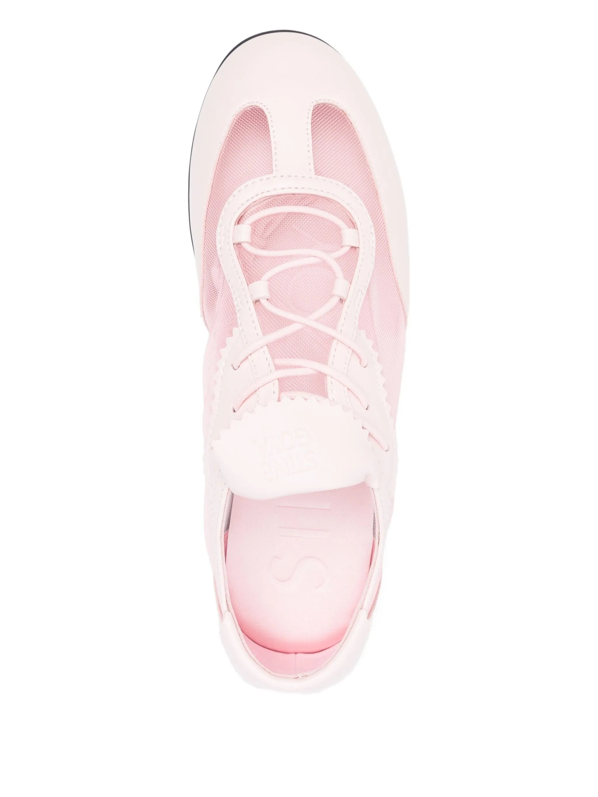 Stine Goya Lace-up Mesh Sneakers - 2