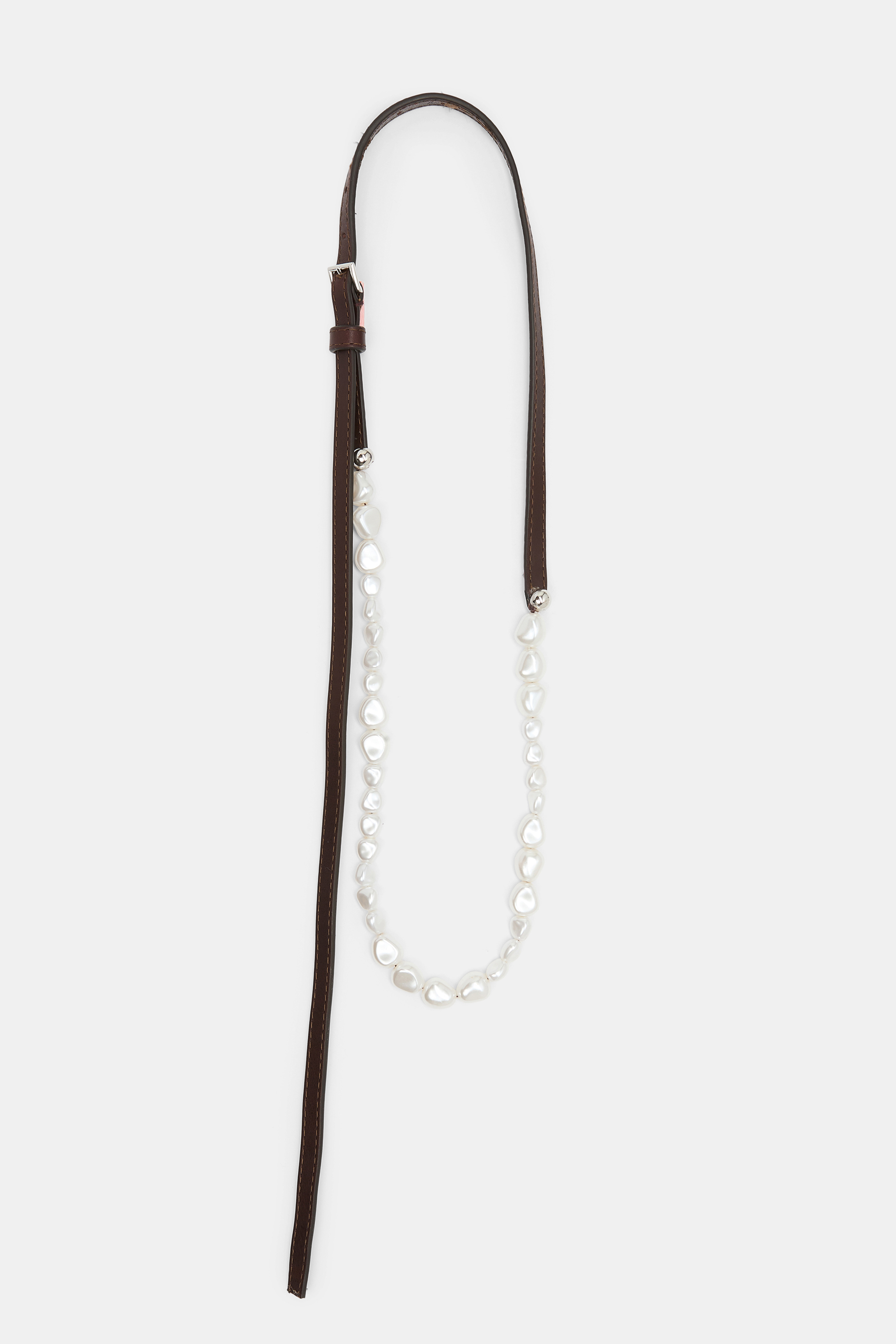 PEARL PERFECTION pearl stud belt - 5