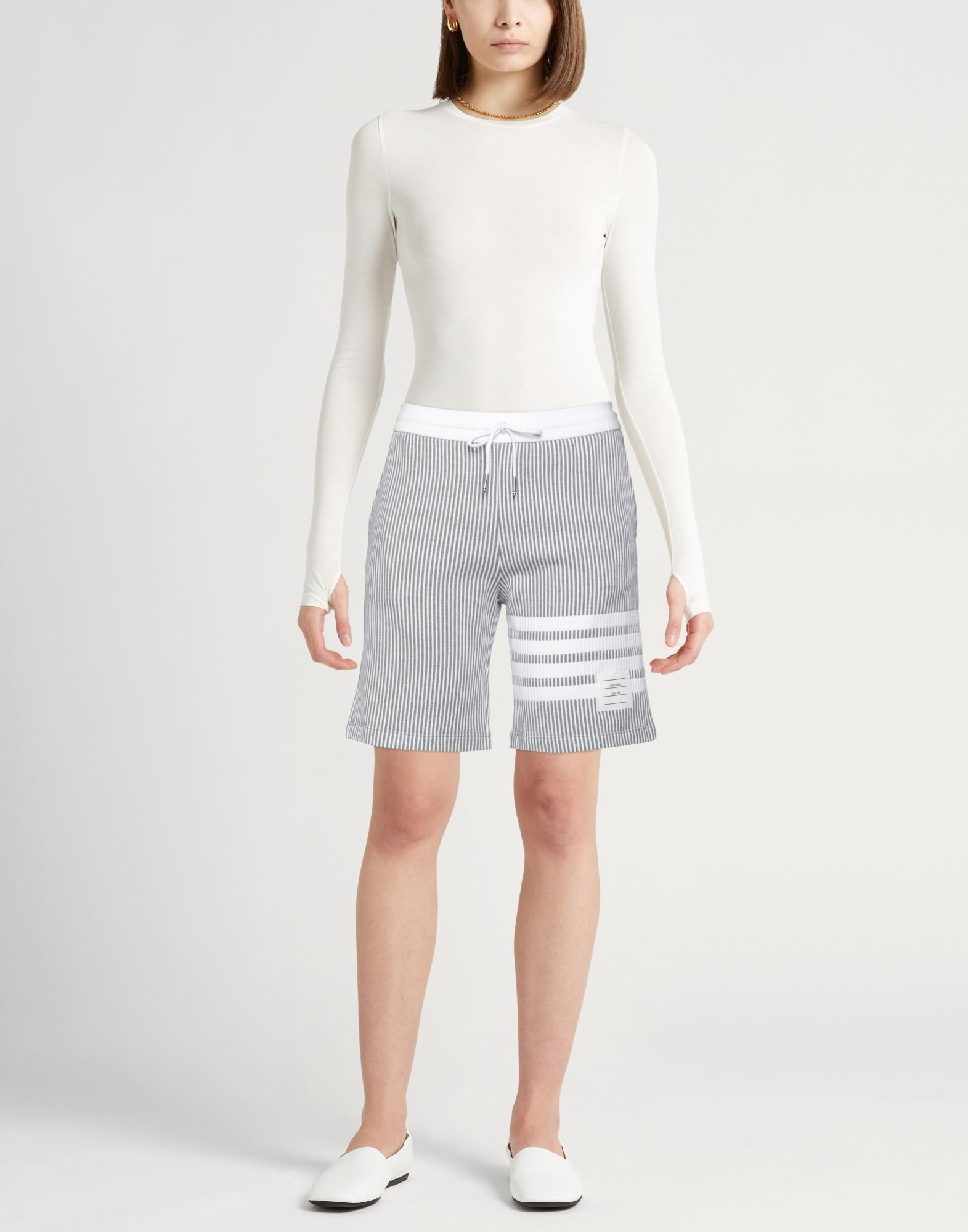 Grey Women's Shorts & Bermuda - 2