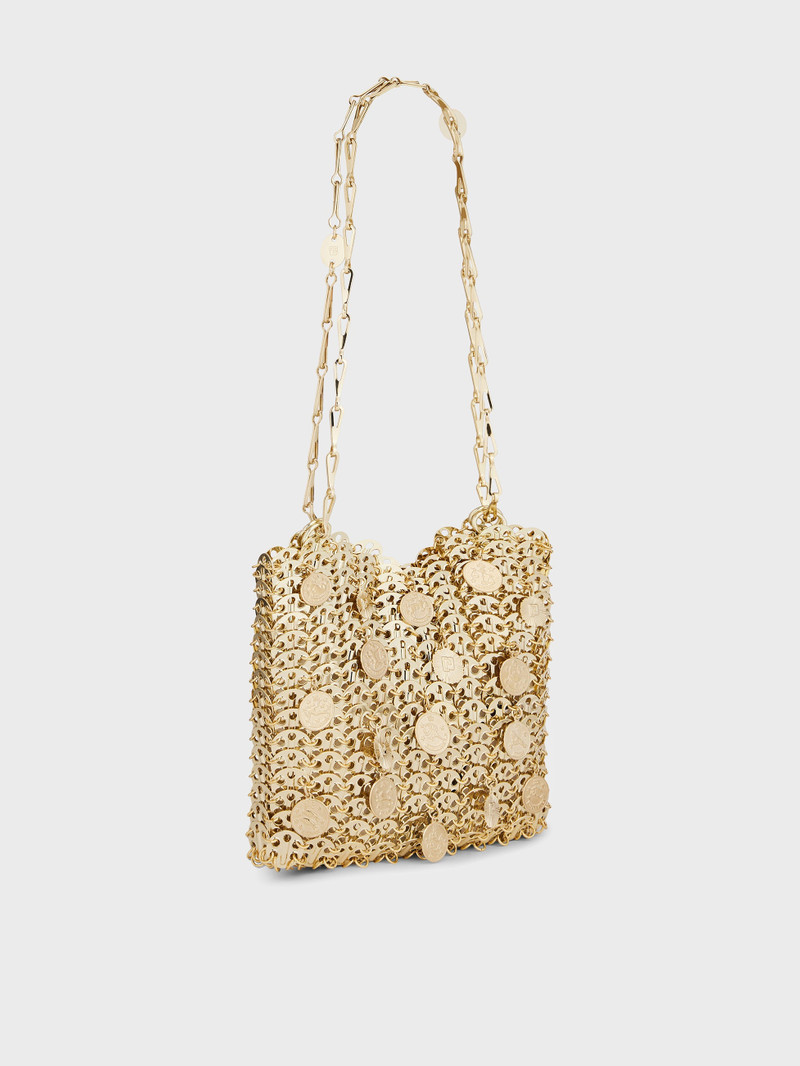 rabanne 1969 LIGHTGOLD BAG WITH MEDALS outlook