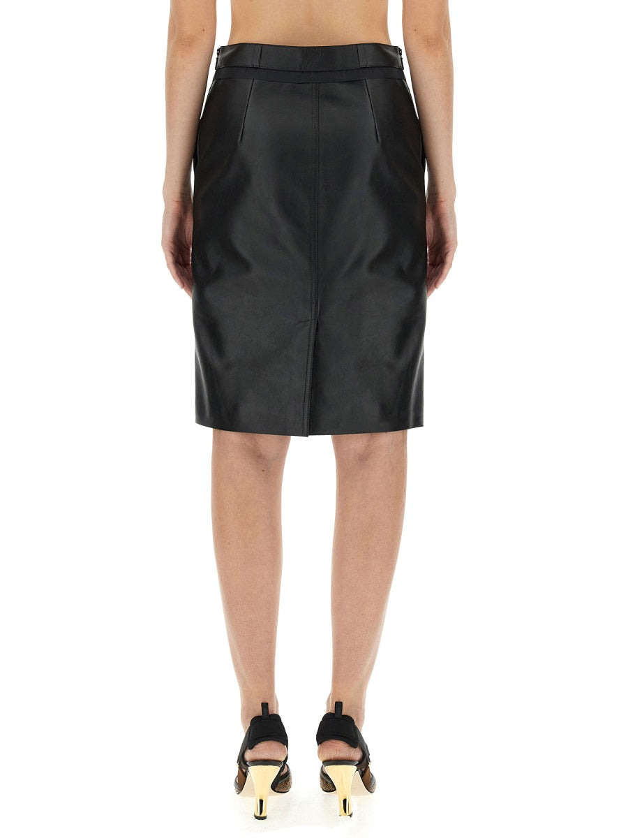 Leather Skirt - 3