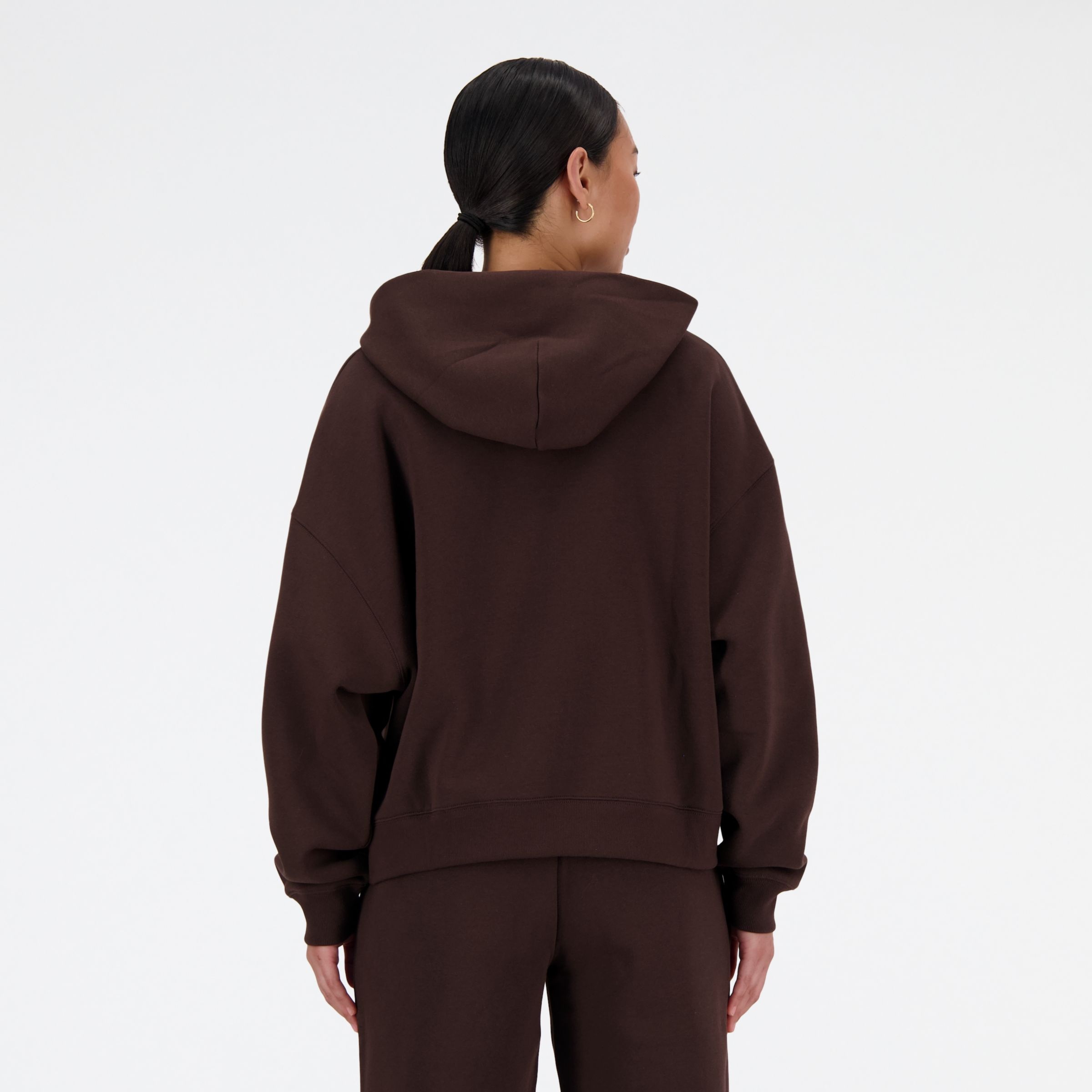 Linear Heritage Brushed Back Fleece Hoodie - 4