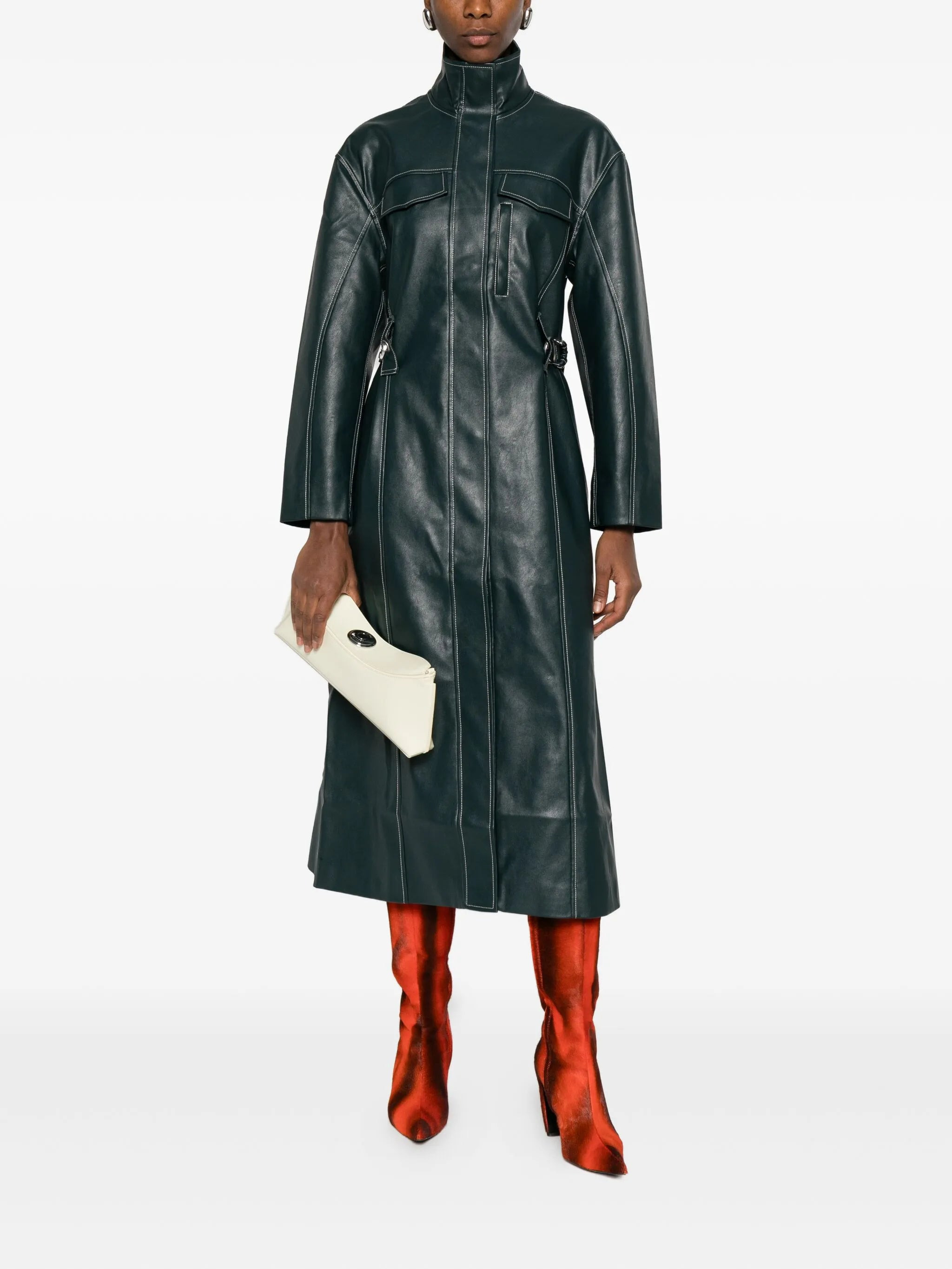 Stine Goya Contrast-stitch Coat - 2