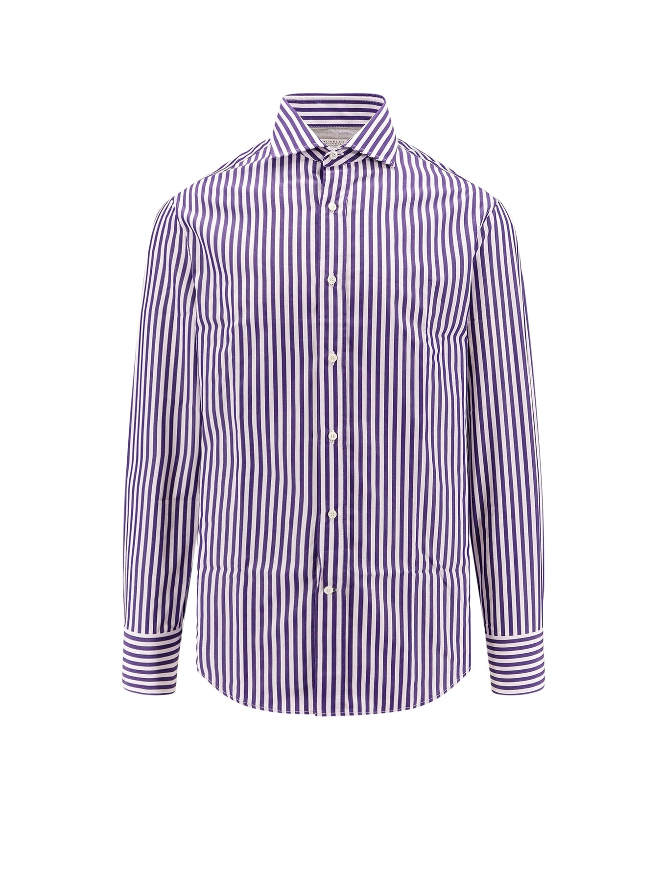 Striped cotton shirt - 1