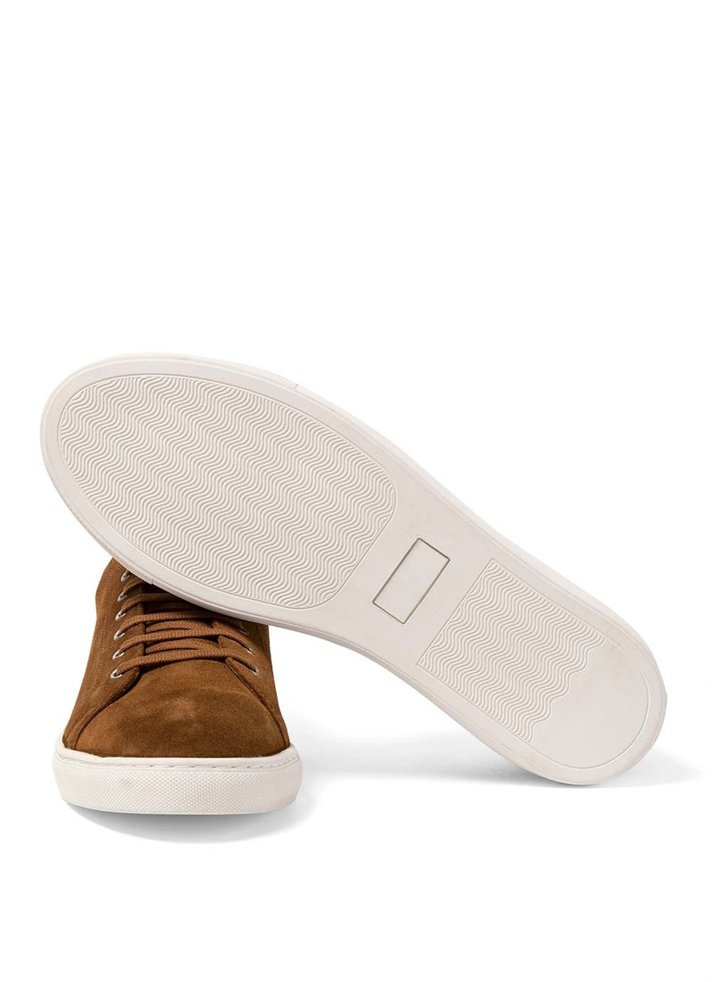 Sunspel Suede Tennis Shoe outlook