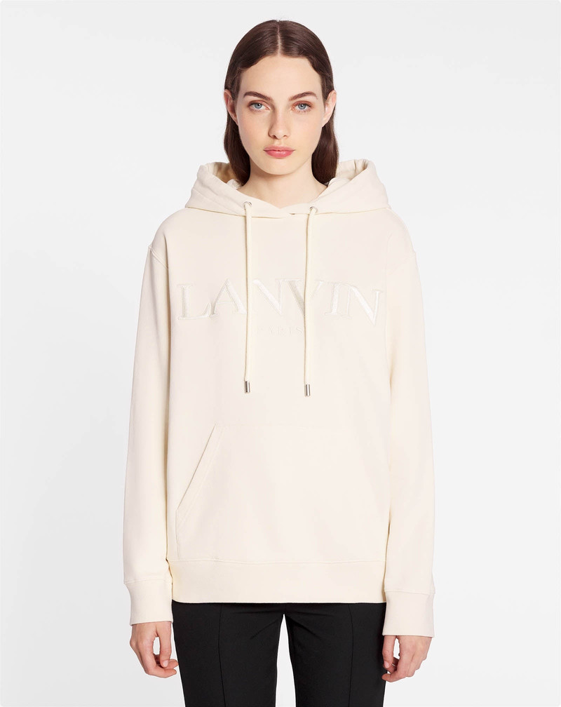 Lanvin LANVIN PARIS EMBROIDERED HOODIE outlook