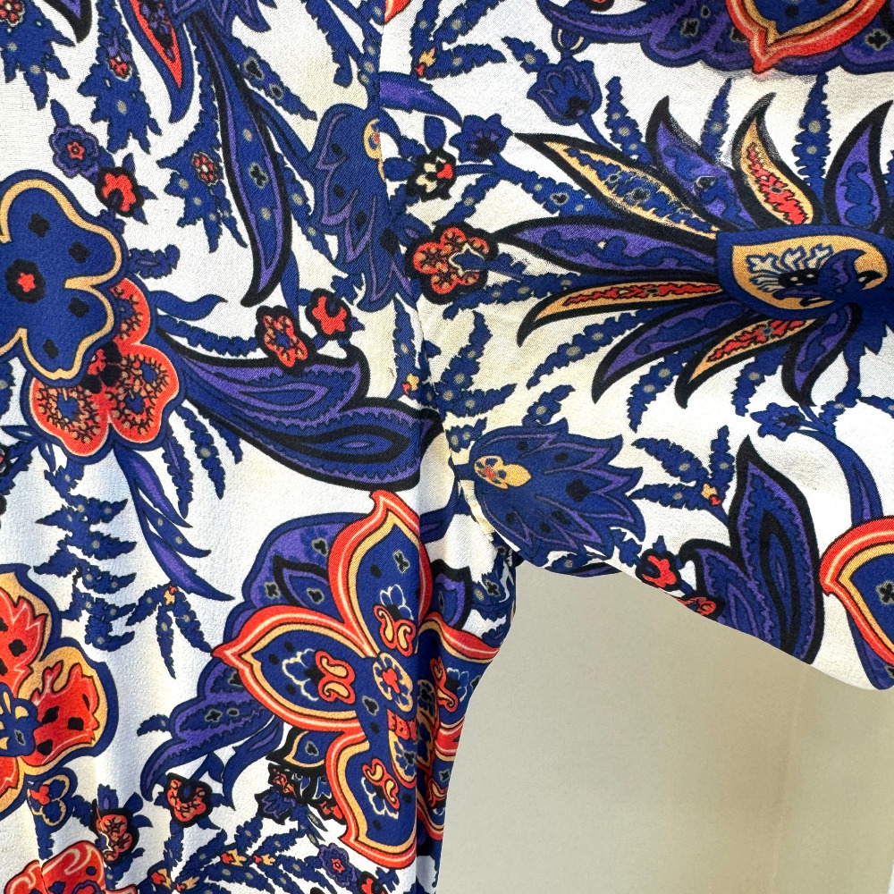 Louis - Louis Vuitton silk short-sleeved dress - 4