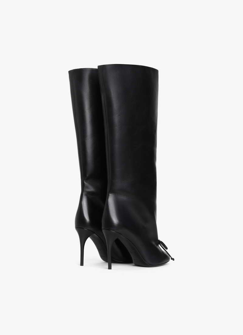 Alaïa DECOLLETE HIGH BOOTS IN CALFSKIN outlook