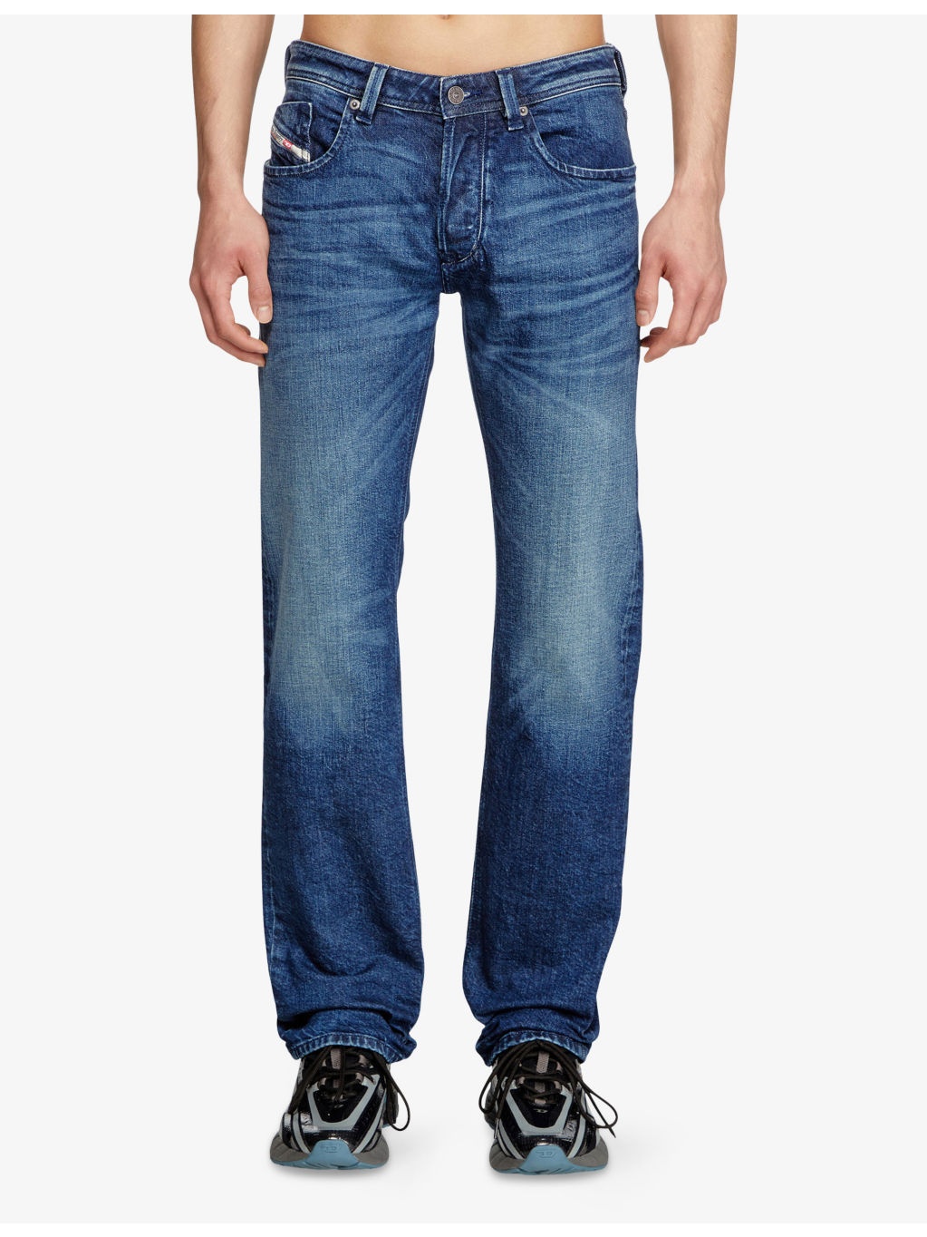 1985 Larkee Straight-Leg Regular-Fit Denim-Blend Jeans - 3