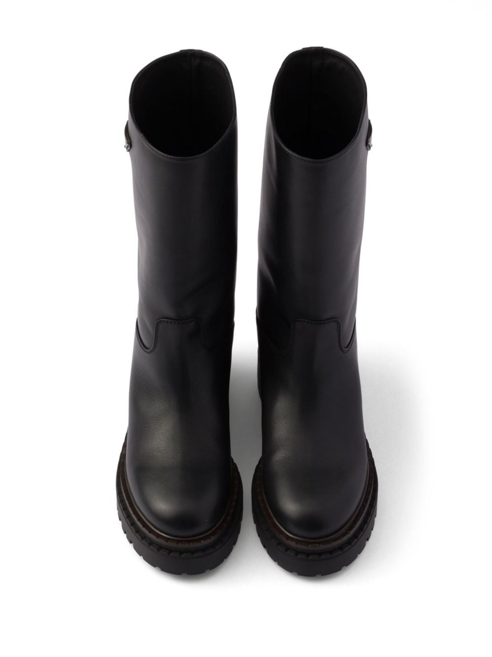 55mm leather boots - 4