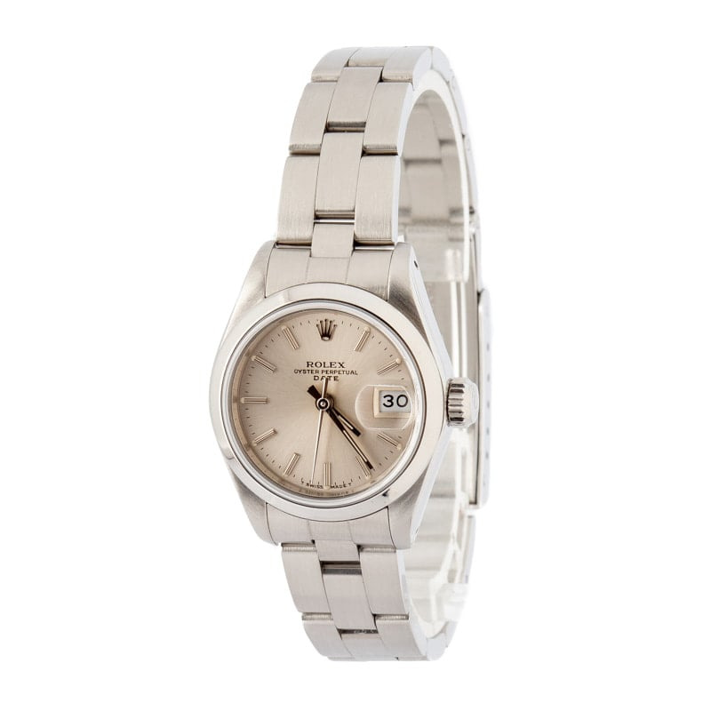 Lady Rolex Date Ref 69160 Silver Dial - 2