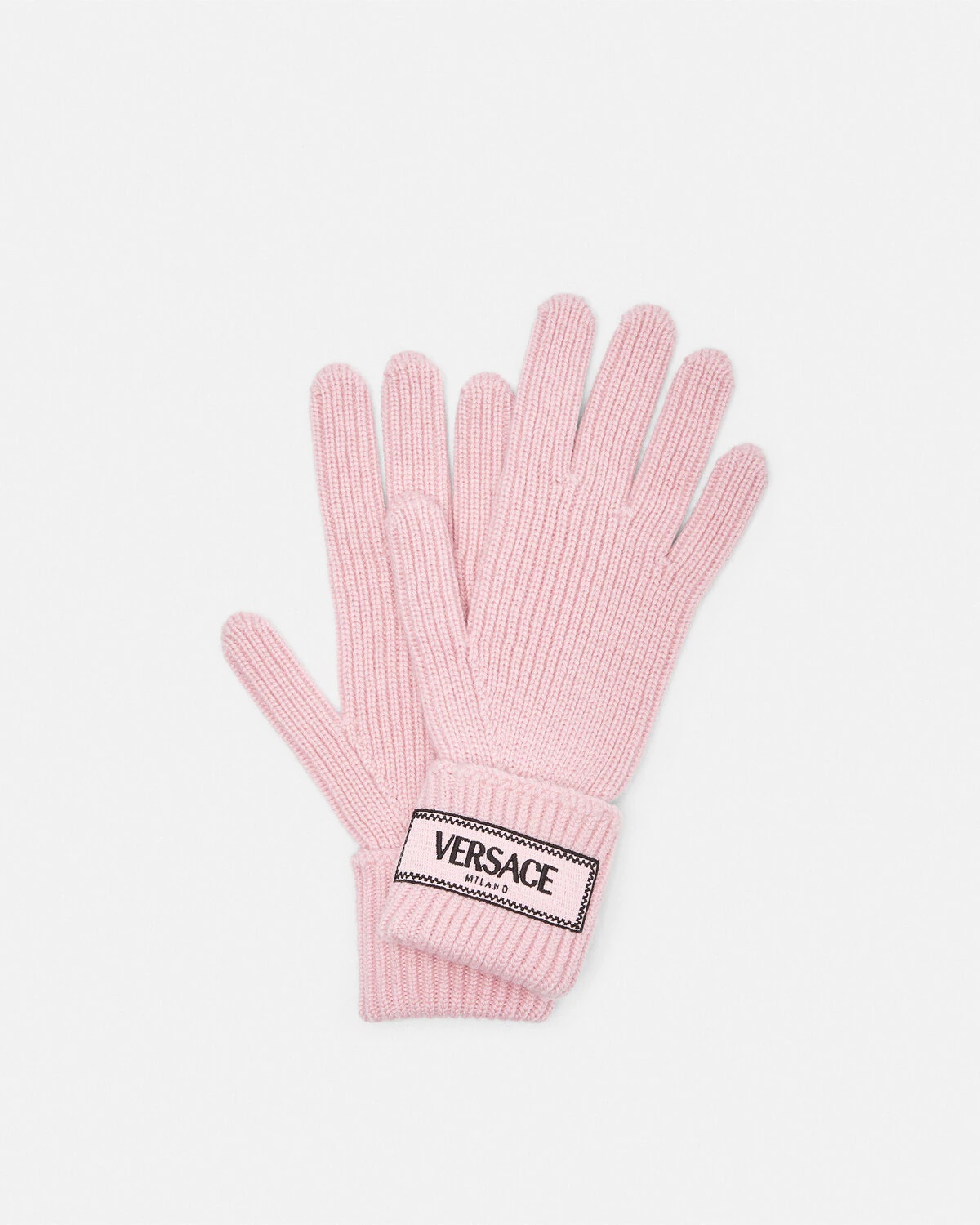 90s Vintage Logo Knit Gloves - 1