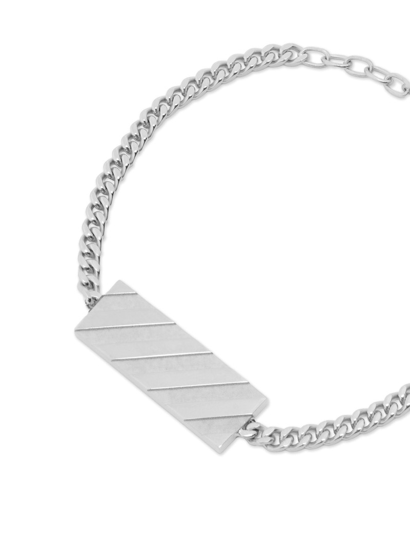 Off-White Diagonal Metal Bracelet outlook