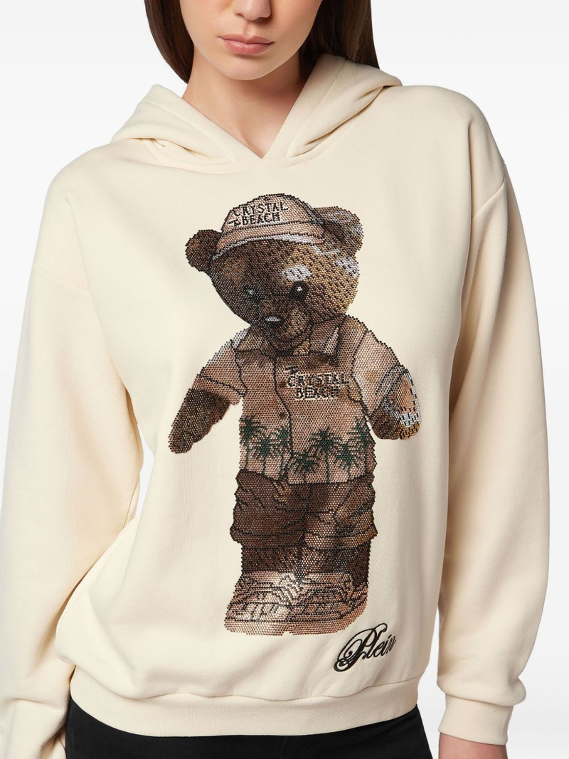 Teddy Beach crystal hoodie 5