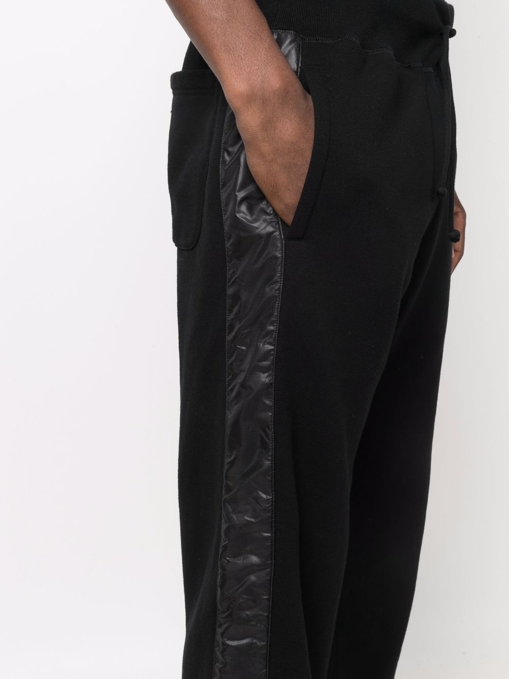 tonal-trim wide leg trackpants - 5