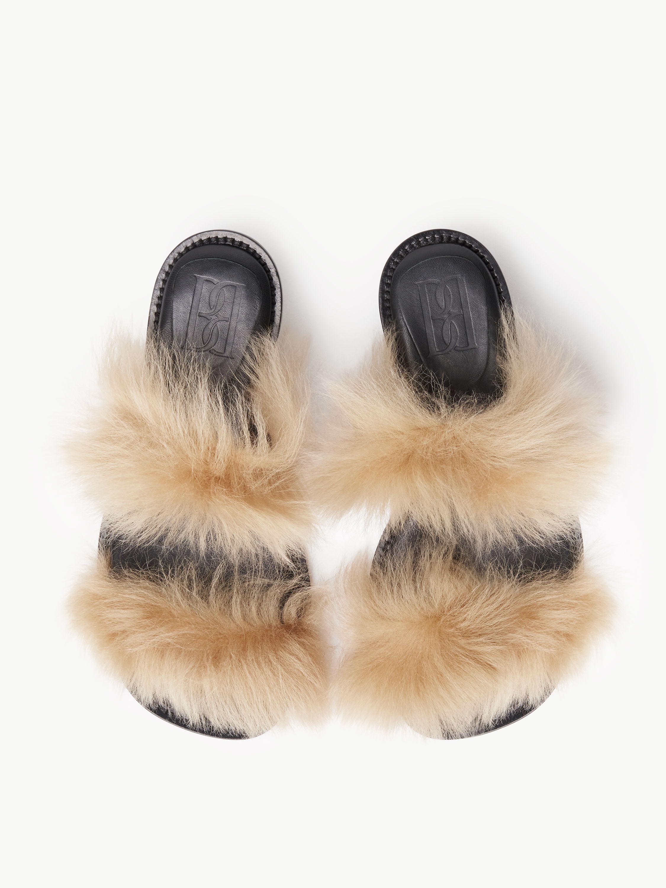 Tianna shearling sandals - 4
