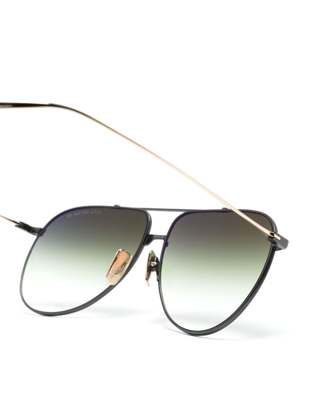logo-print round-frame sunglasses - 3