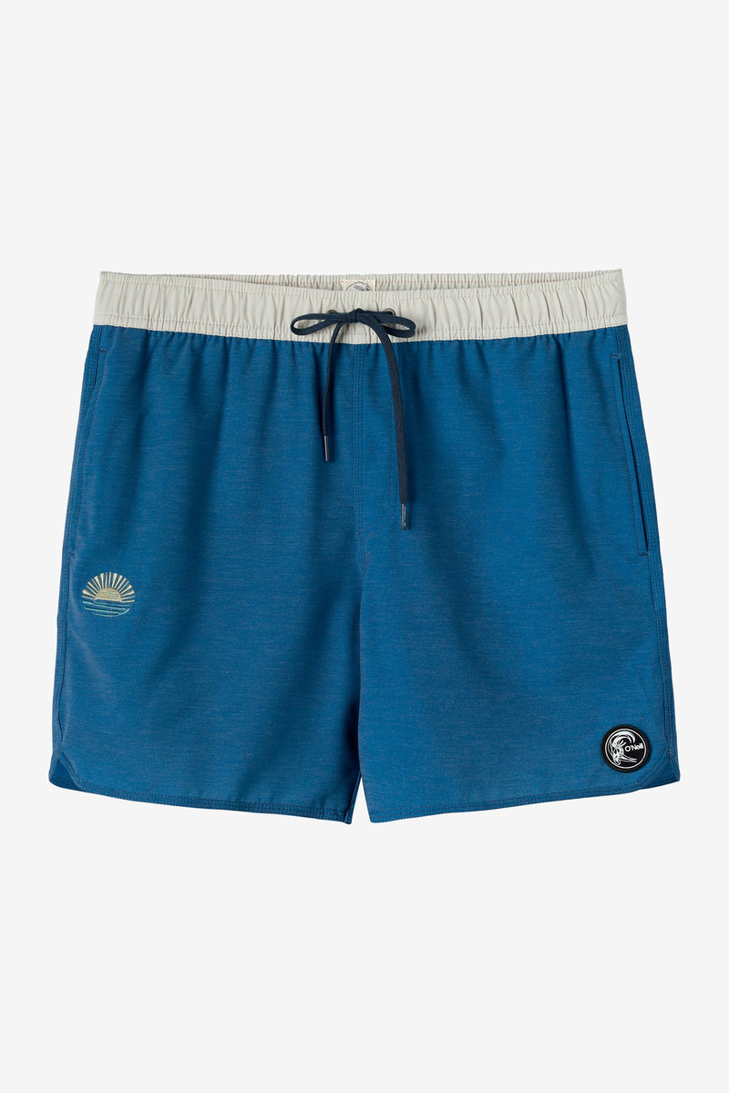 O'Riginals Solid Scallop Volley 16" Swim Trunks 1