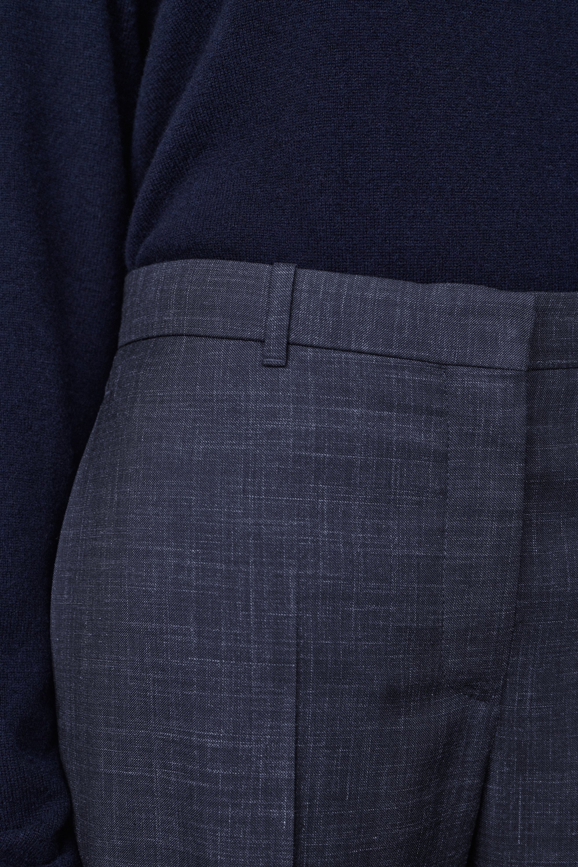 Pavisol Pant in Wool and Silk - 4