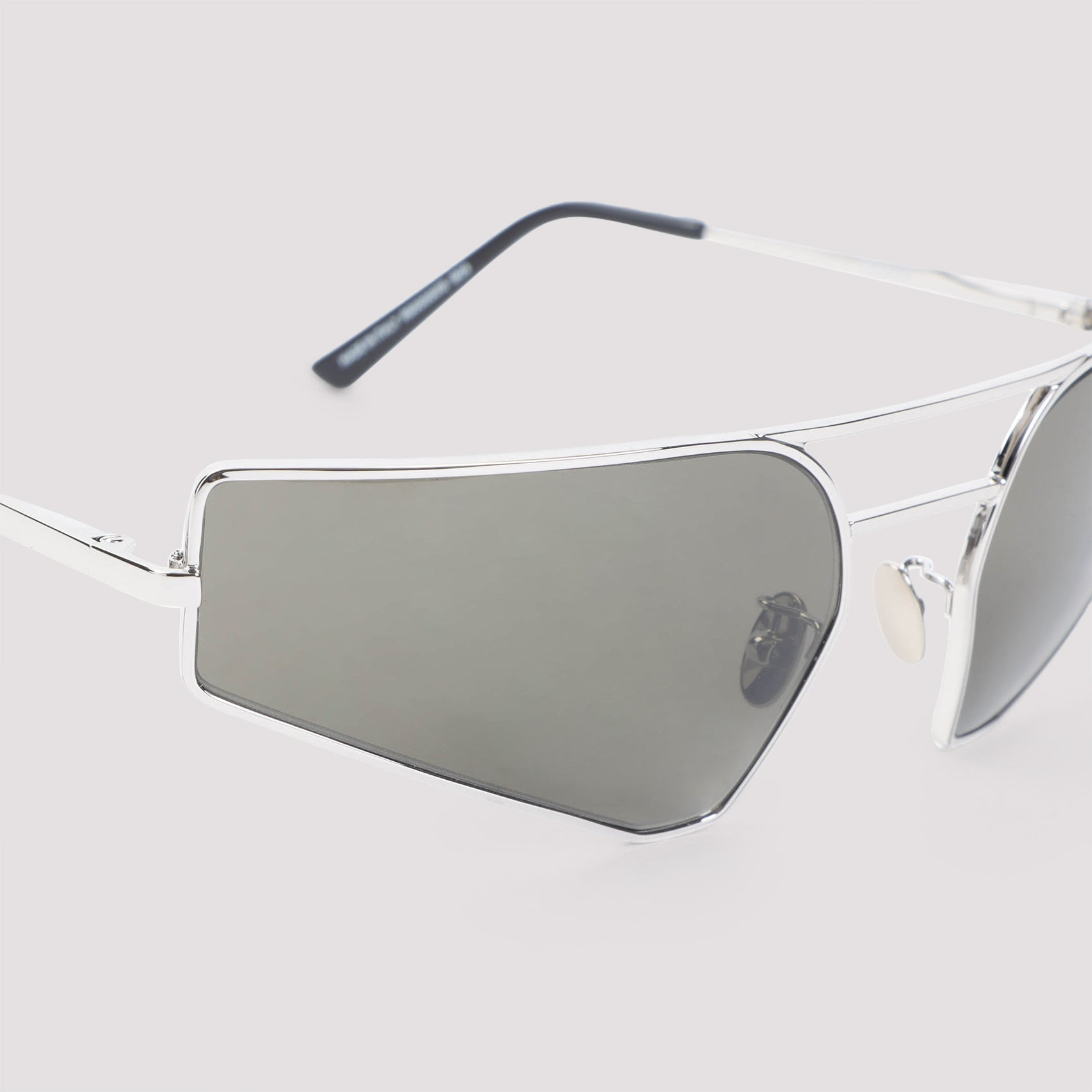 Rick Owens Prong Silver Sunglasses Men - 3