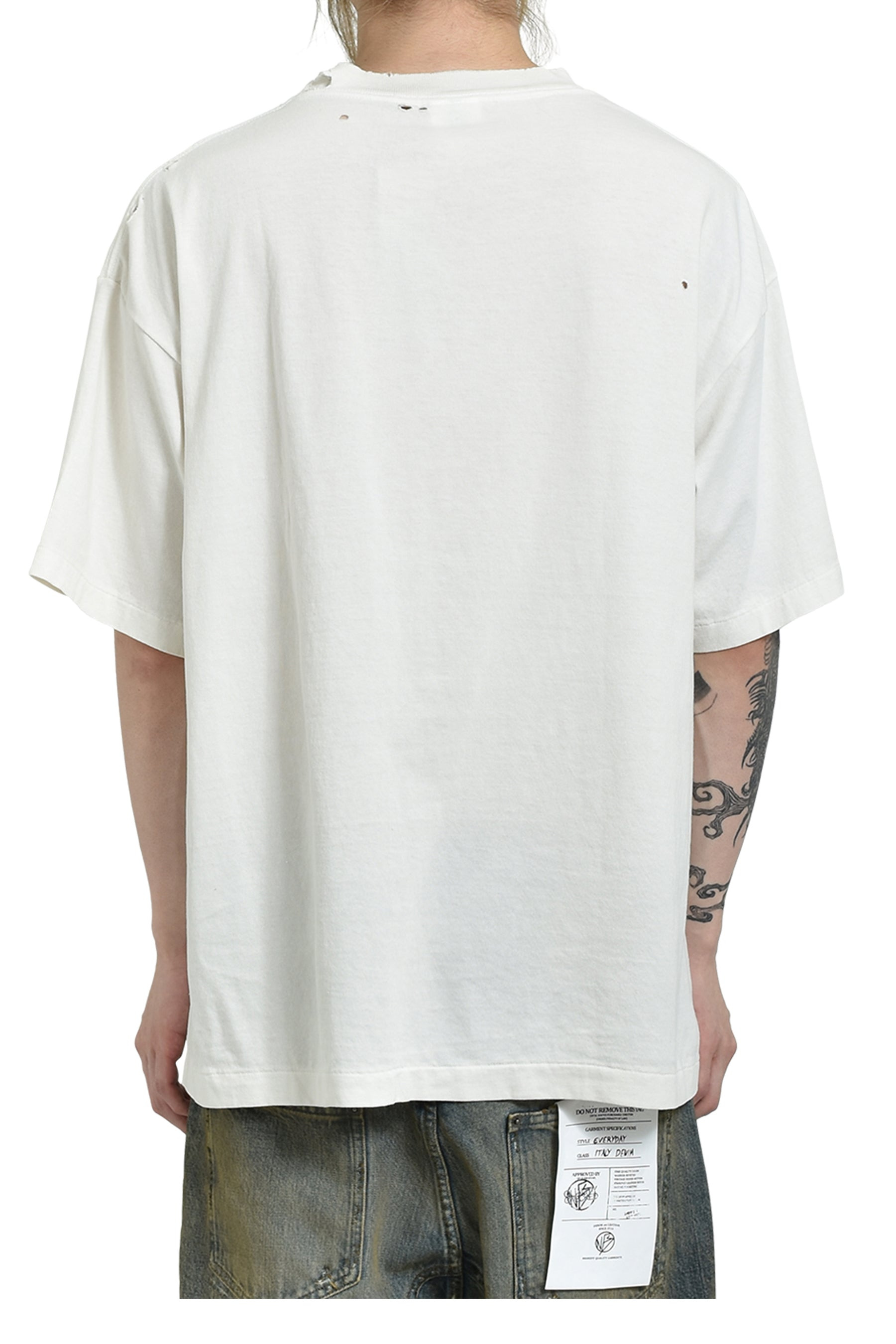 SS TEE/LOVE / WHT - 2