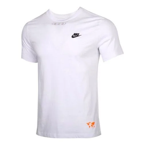 Nike Earth Printing Short Sleeve White CT6541-100 - 1