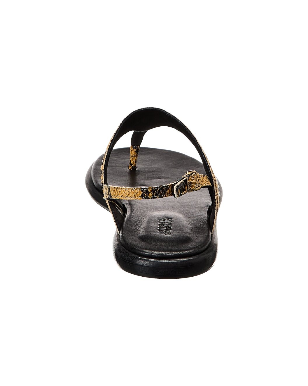 Isabel Marant Nya Snake-Embossed Leather Sandal - 3