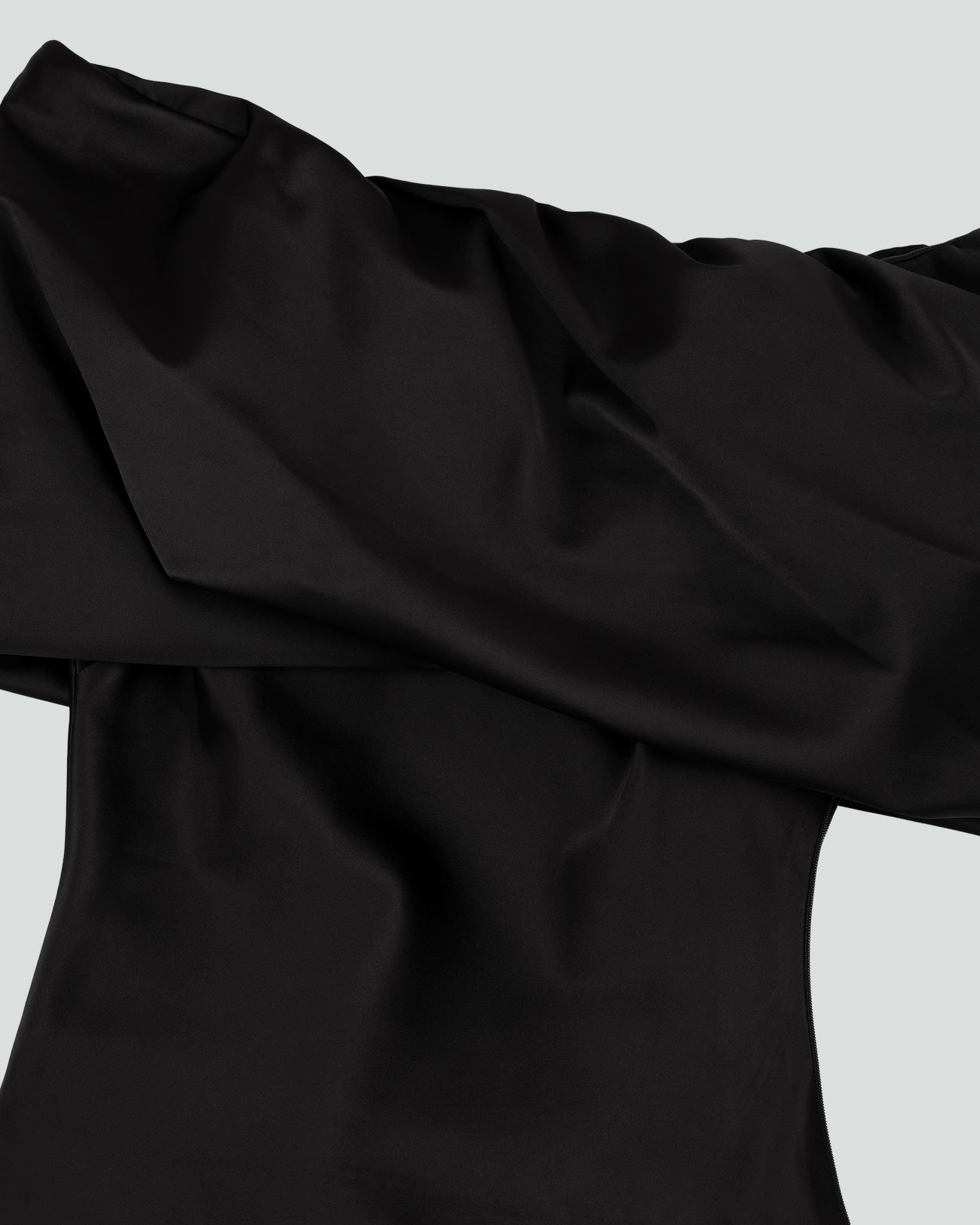 BARGE TOP BLACK SATEEN - 4