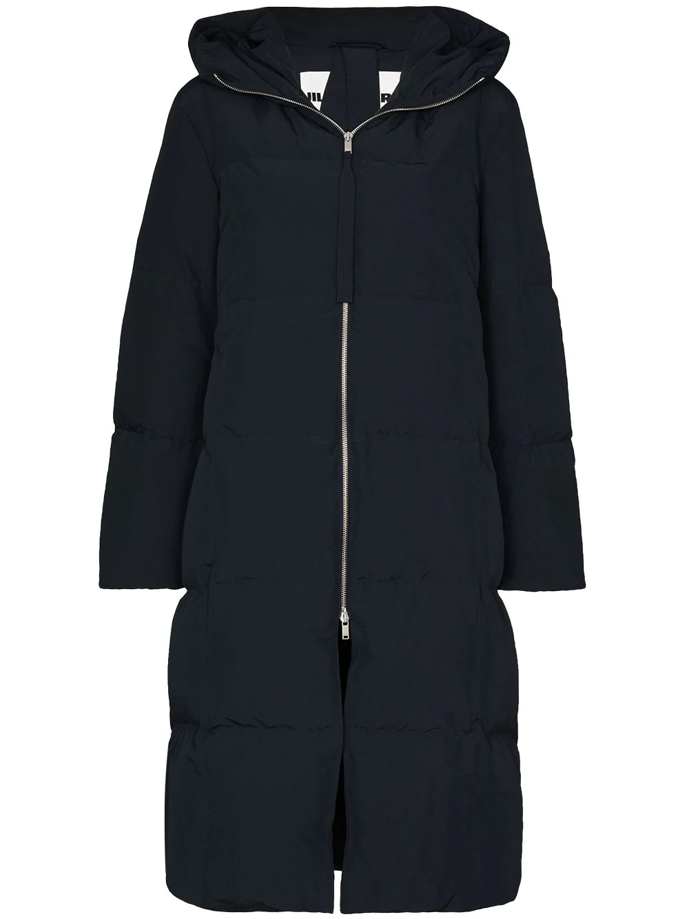 hooded puffer coat - 1