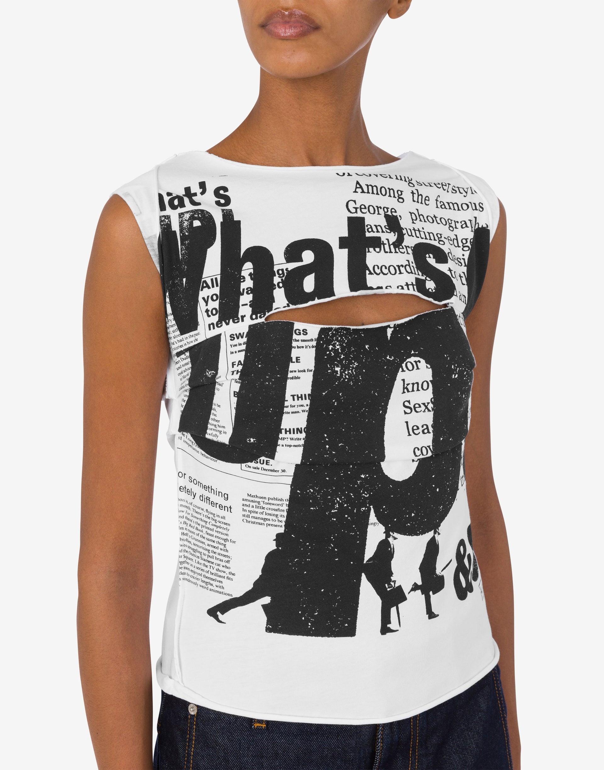 ORGANIC JERSEY TOP 'WHAT'S UP' - 3