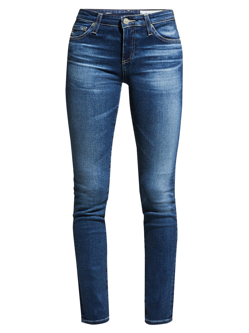 Women's Prima Mid-Rise Cigarette Jeans - Blue 1