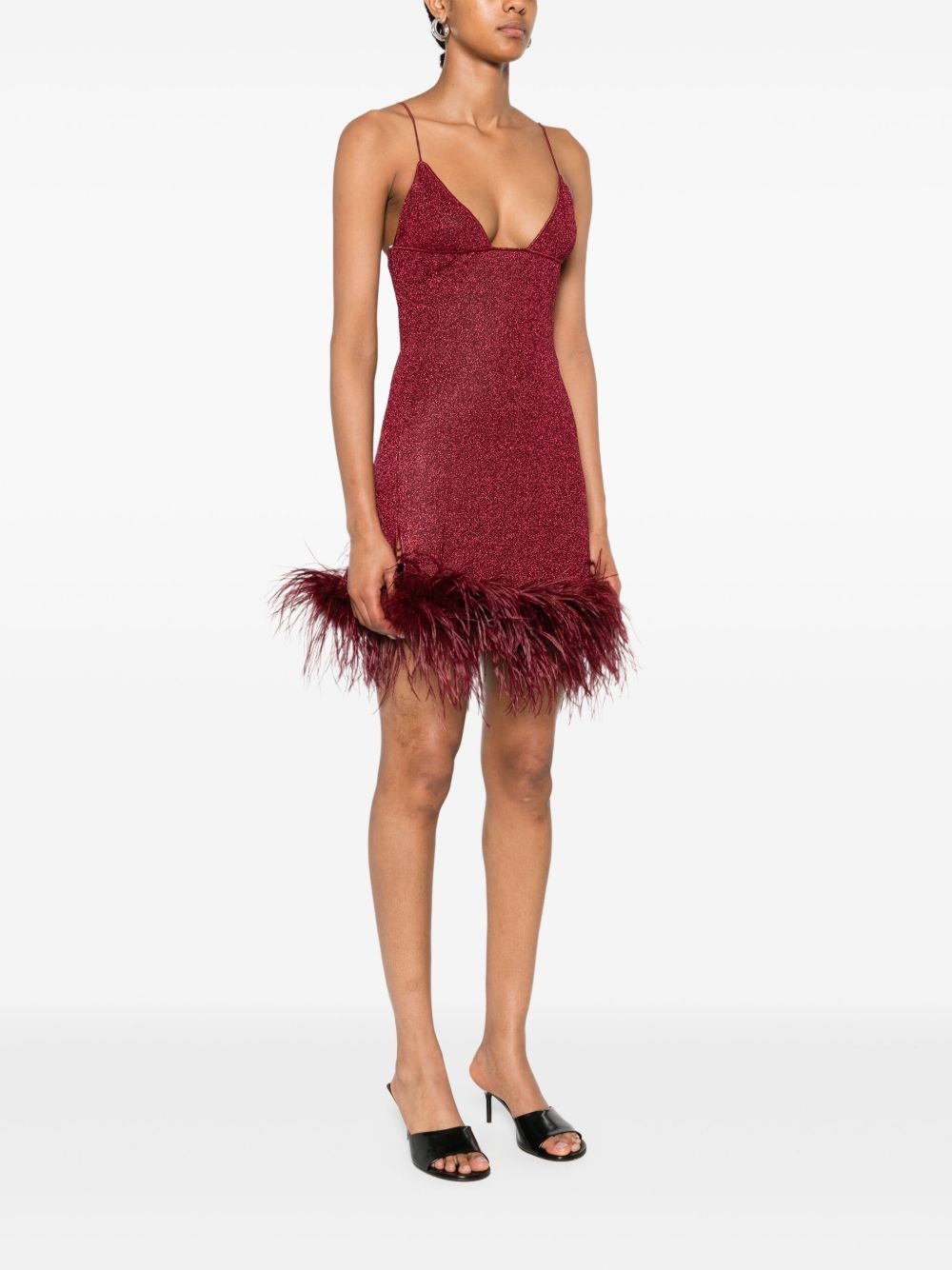 Lumière Plumage mini dress - 3