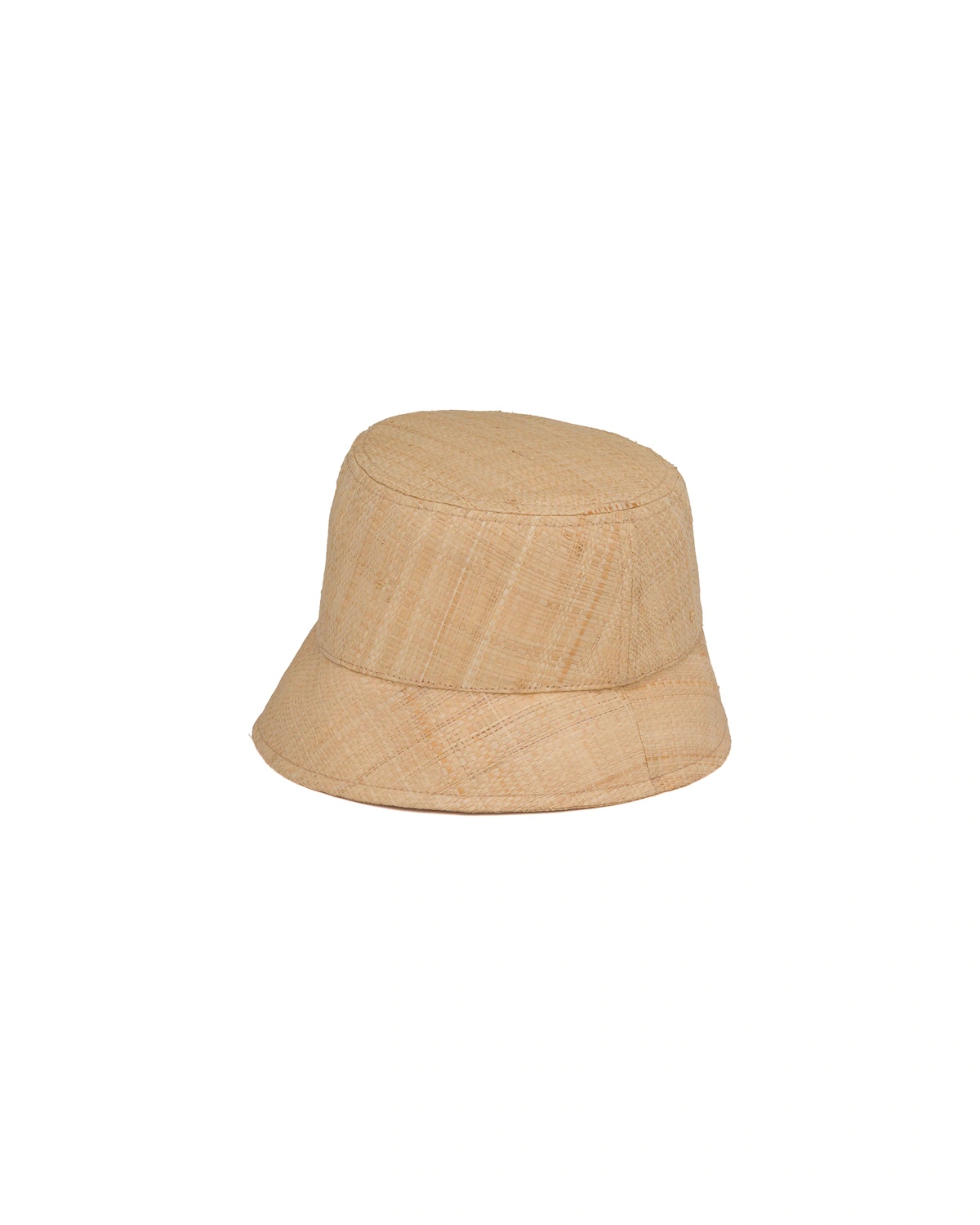 Straw Bucket Hat - 1