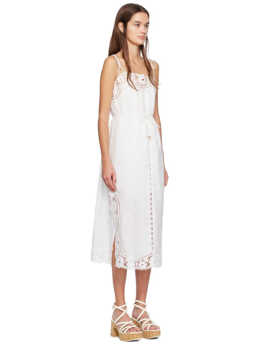 White August Midi Dress - 2