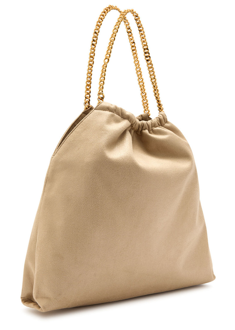 Stella McCartney Stella Mccartney Falabella Drawstring Faux Suede Tote outlook