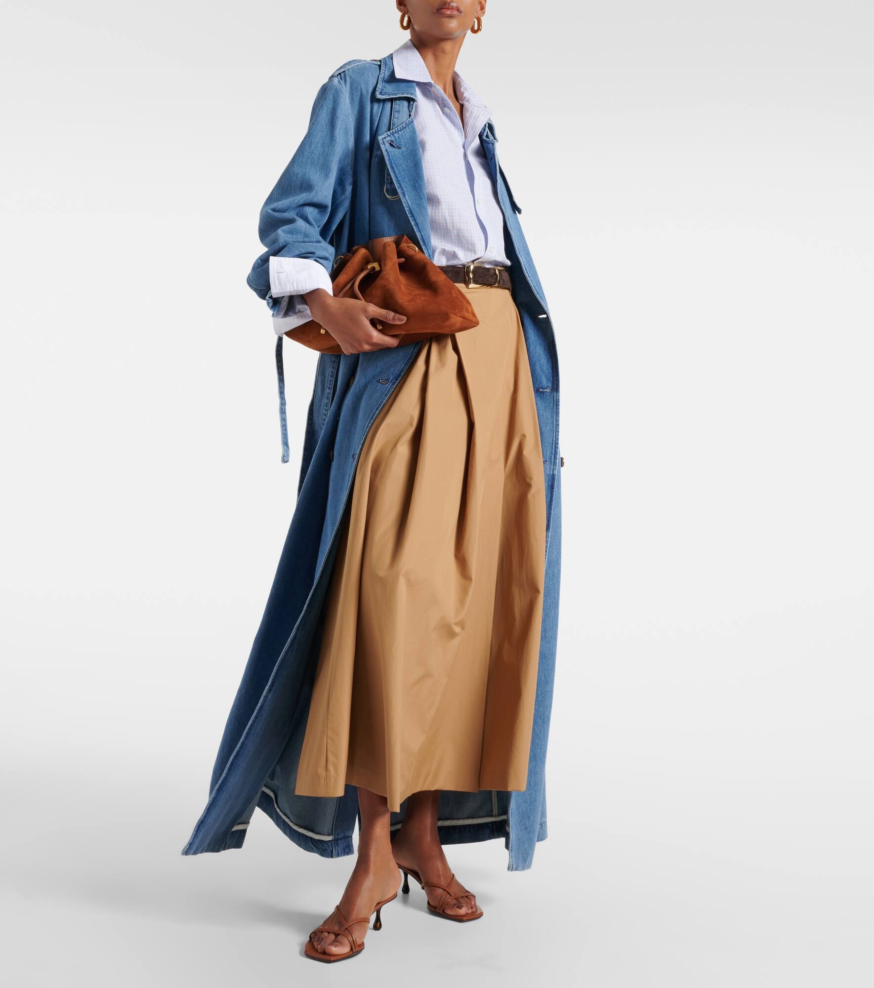 Bon Bon suede bucket bag - 6