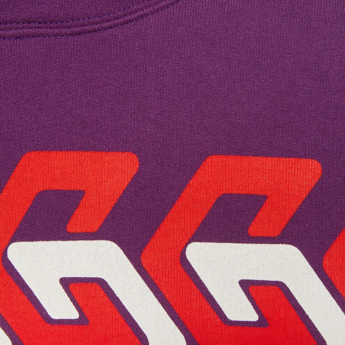 Cotton jersey sweatshirt with Gucci print - 5