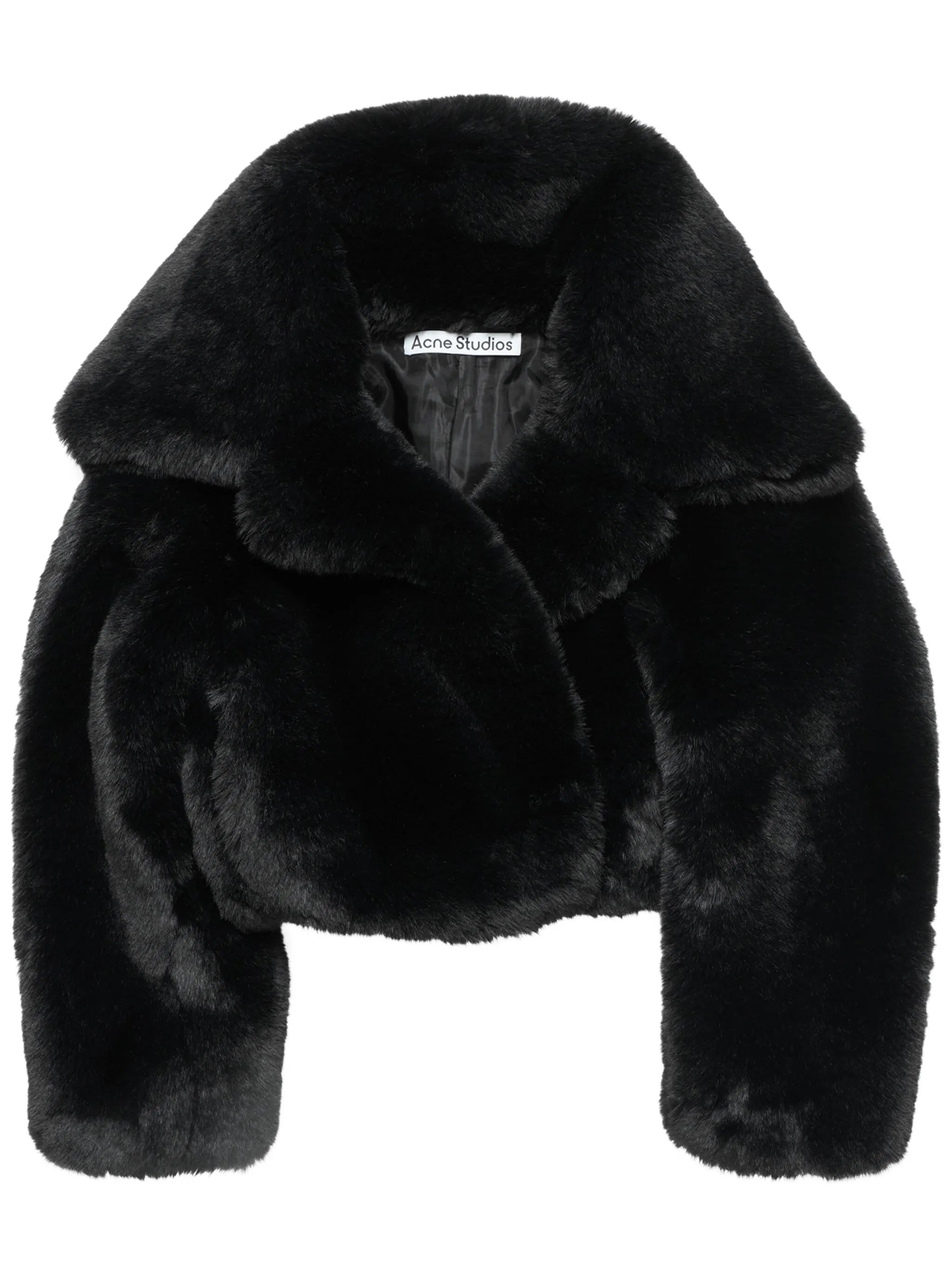 faux-fur jacket - 1