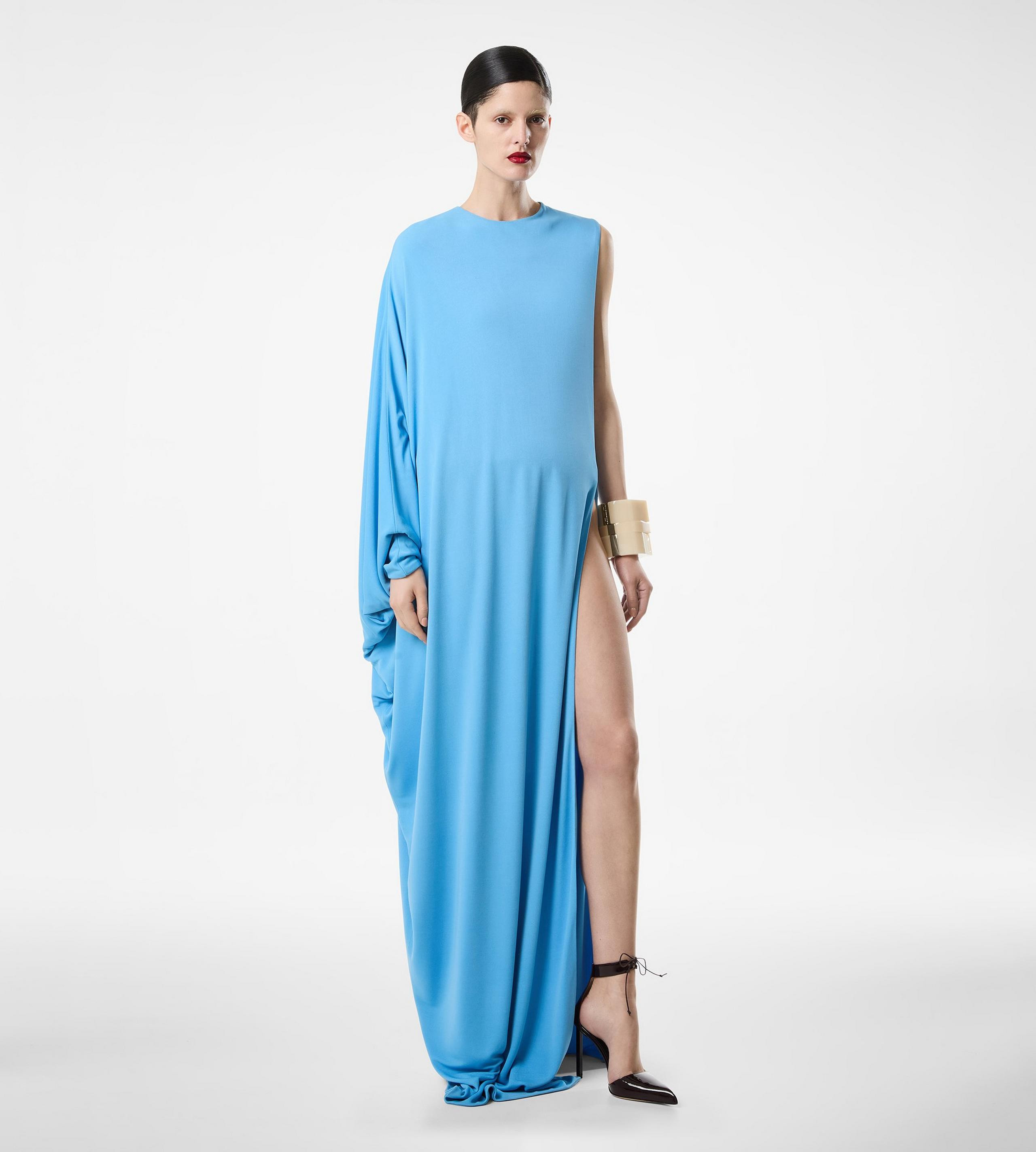 CREPE JERSEY EVENING DRESS - 2