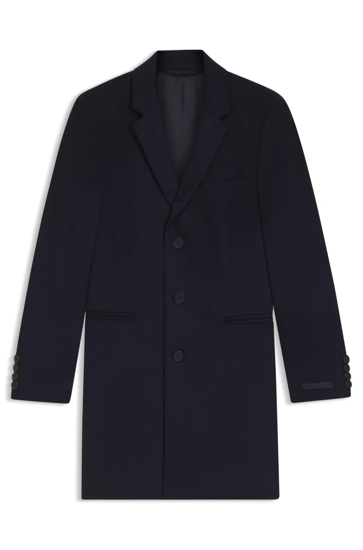 BECKHAM X BOSS SLIM-FIT COAT IN WOOL AND CASHMERE - 1