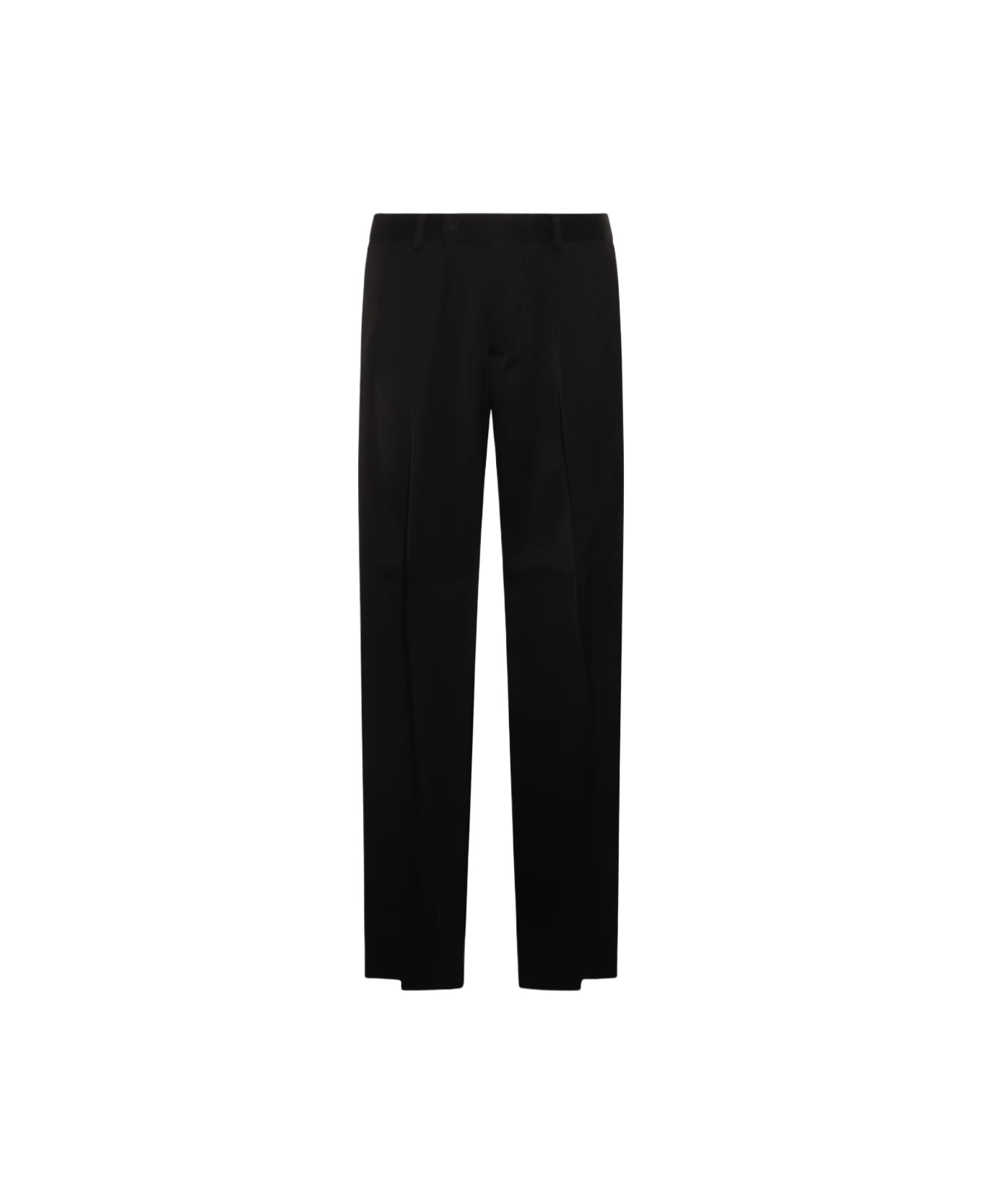 Black Viscose Pants - 1