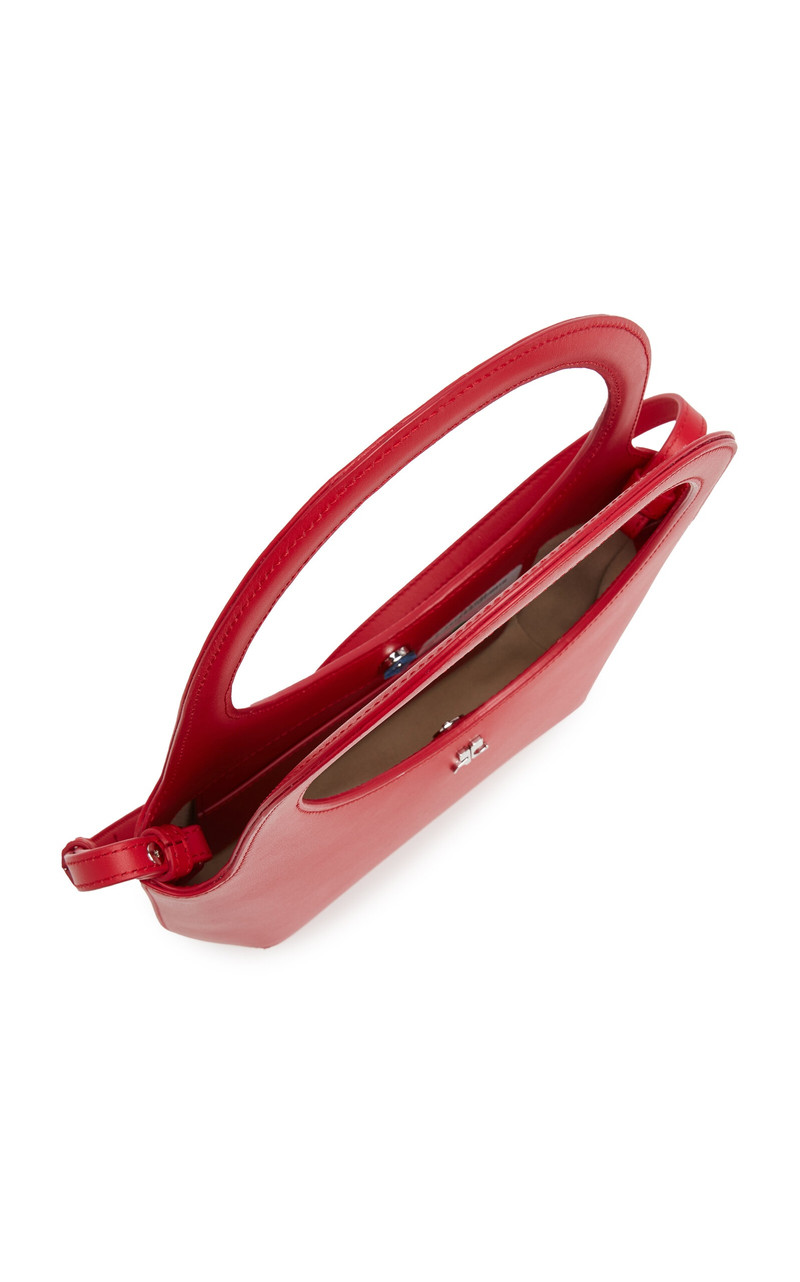 Holy Leather Top Handle Bag red 6