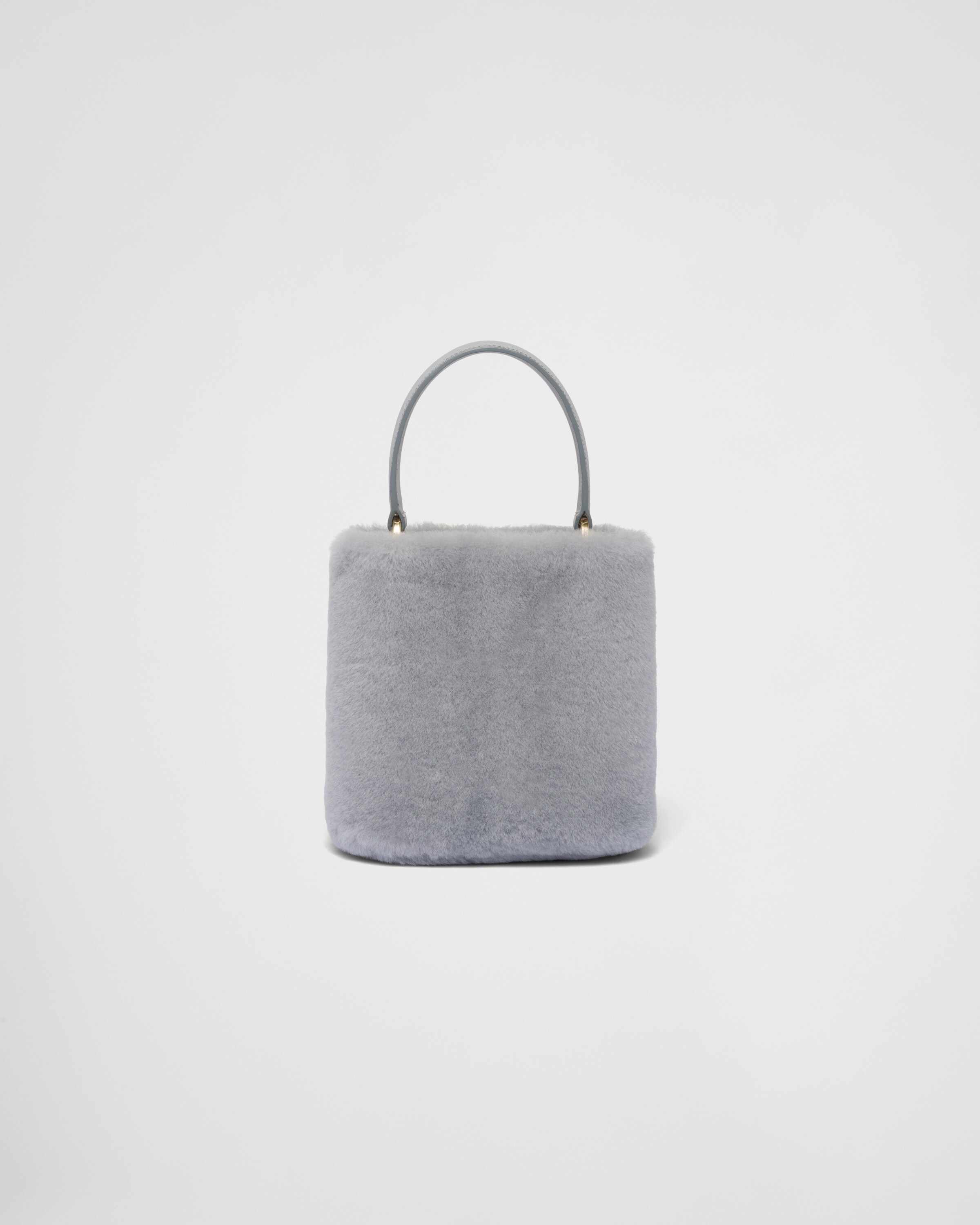 Prada Panier shearling mini-bag - 4