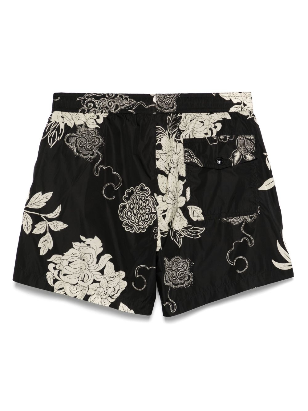 floral-print swim shorts - 2