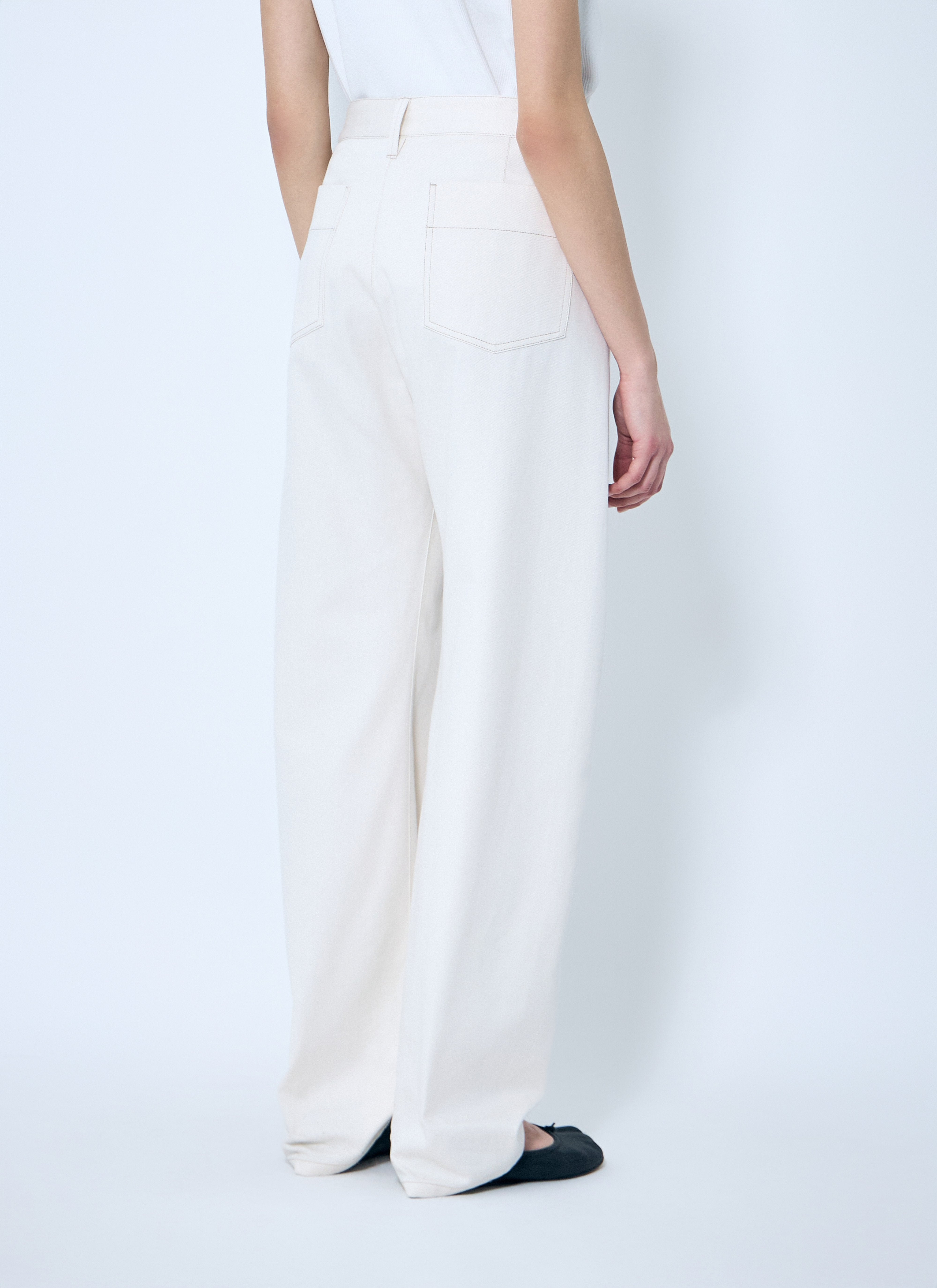 Lemaire Women Five Pocket Twisted Pants - 4