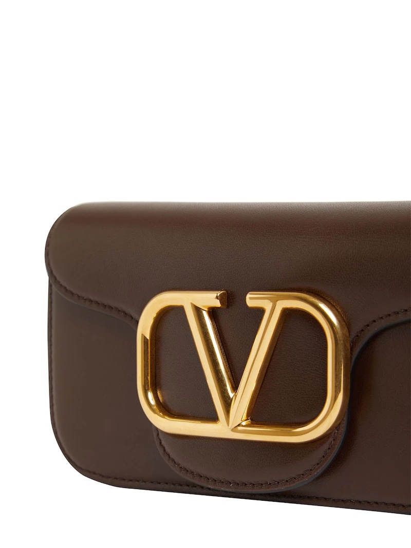 MINI LOCÒ LEATHER CROSSBODY BAG - 3