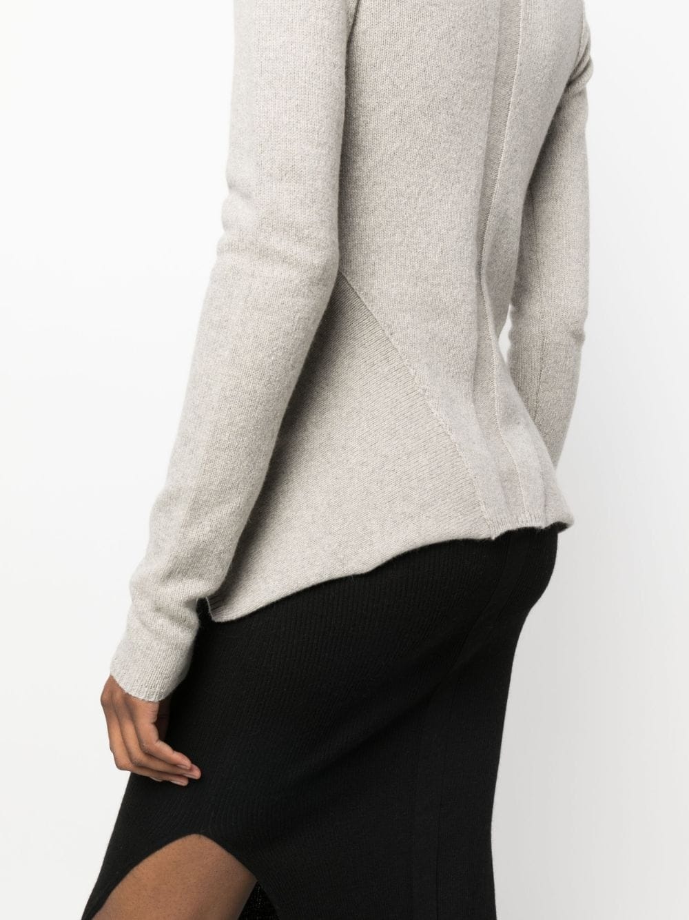 crew-neck long-sleeve jumper - 5