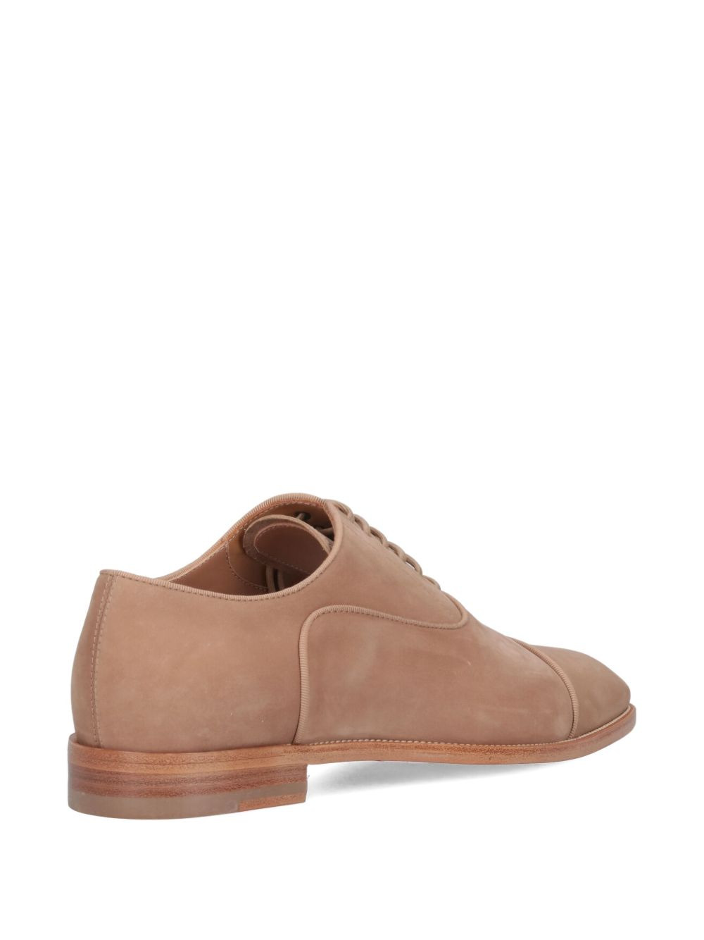 Greggory nubuck-leather oxford shoes - 4